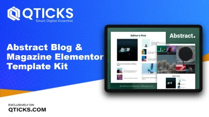 Abstract – Blog & Magazine Elementor Template Kit