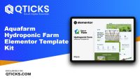 Aquafarm – Hydroponic Farm Elementor Template Kit