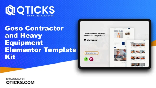 Goso – Contractor and Heavy Equipment Elementor Template Kit
