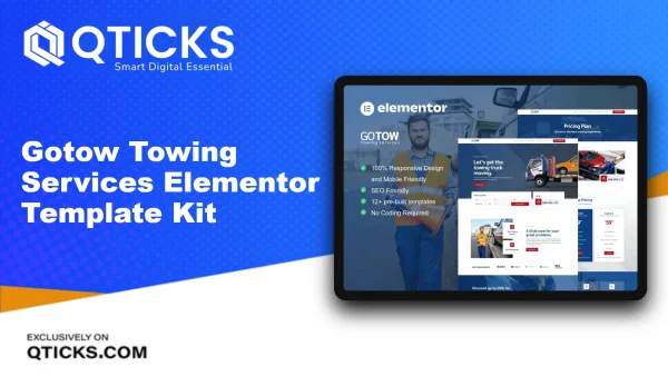 Gotow – Towing Services Elementor Template Kit