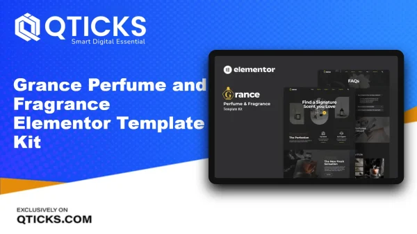 Grance – Perfume and Fragrance Elementor Template Kit