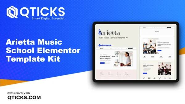 Arietta – Music School Elementor Template Kit
