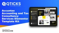 Accuntax – Accounting and Tax Consultancy Services Elementor Template Kit