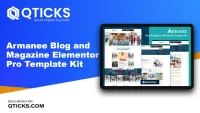 Armanee – Blog and Magazine Elementor Pro Template Kit