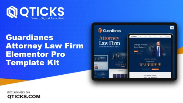 Guardianes – Attorney Law Firm Elementor Pro Template Kit