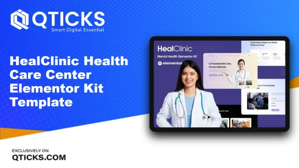 HealClinic – Health Care Center Elementor Kit Template