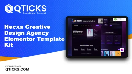 Hecxa – Creative Design Agency Elementor Template Kit