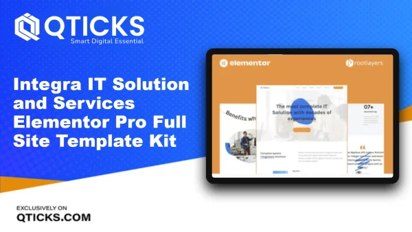 Integra – IT Solution and Services Elementor Pro Full Site Template Kit