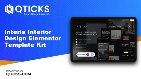 Interia – Interior Design Elementor Template Kit