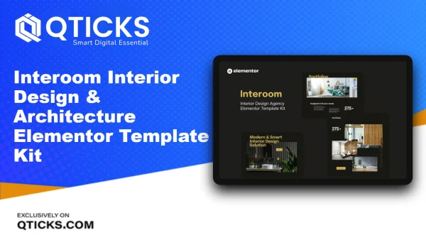 Interoom – Interior Design & Architecture Elementor Template Kit