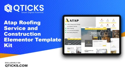 Atap – Roofing Service and Construction Elementor Template Kit