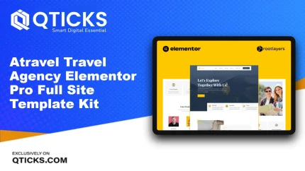 Atravel – Travel Agency Elementor Pro Full Site Template Kit