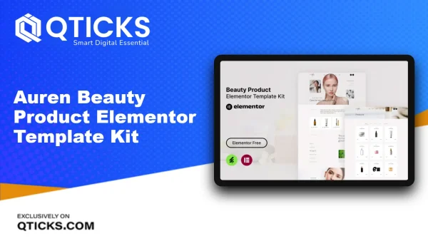 Auren – Beauty Product Elementor Template Kit