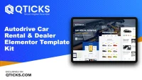 Autodrive – Car Rental & Dealer Elementor Template Kit