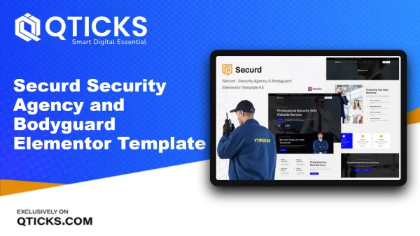 Securd – Security Agency and Bodyguard Elementor Template