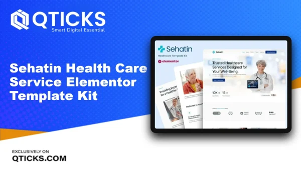 Sehatin – Health Care Service Elementor Template Kit