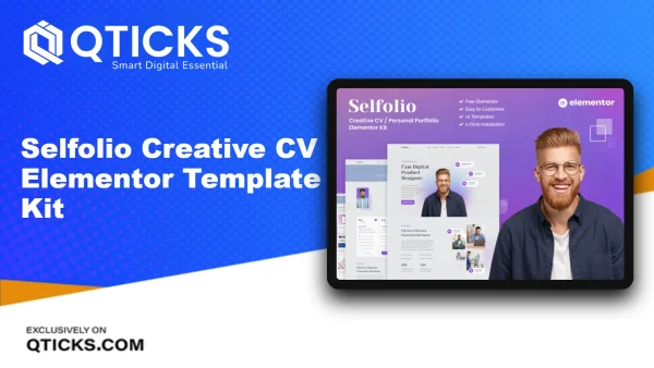 Selfolio – Creative CV Elementor Template Kit