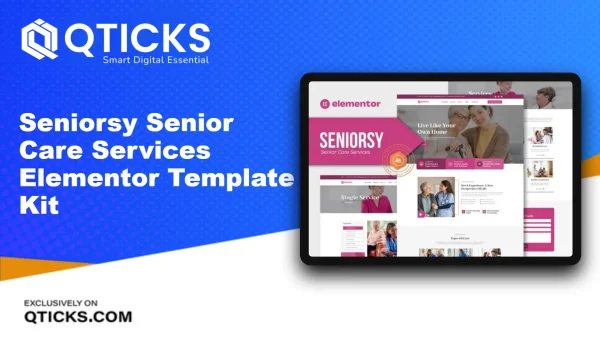 Seniorsy – Senior Care Services Elementor Template Kit