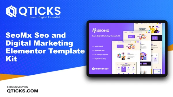 SeoMx – Seo and Digital Marketing Elementor Template Kit