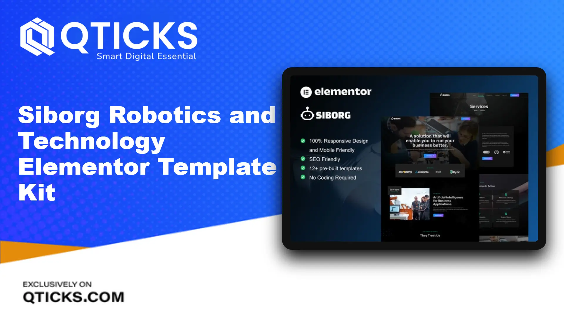 1367-Siborg – Robotics and Technology Elementor Template Kit Siborg – Robotics and Technology Elementor Template Kit - Image 1