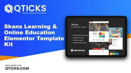 Skans – Learning & Online Education Elementor Template Kit