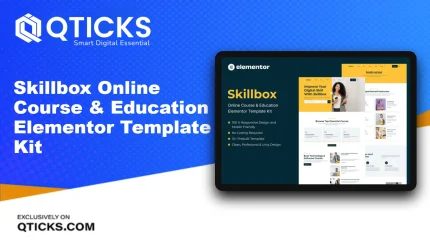 Skillbox – Online Course & Education Elementor Template Kit