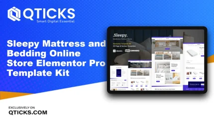 Sleepy – Mattress and Bedding Online Store Elementor Pro Template Kit
