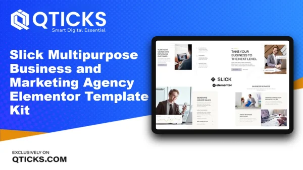 Slick – Multipurpose Business and Marketing Agency Elementor Template Kit