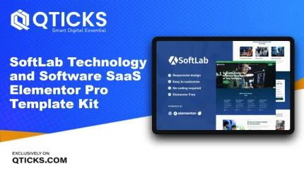 SoftLab – Technology and Software SaaS Elementor Pro Template Kit