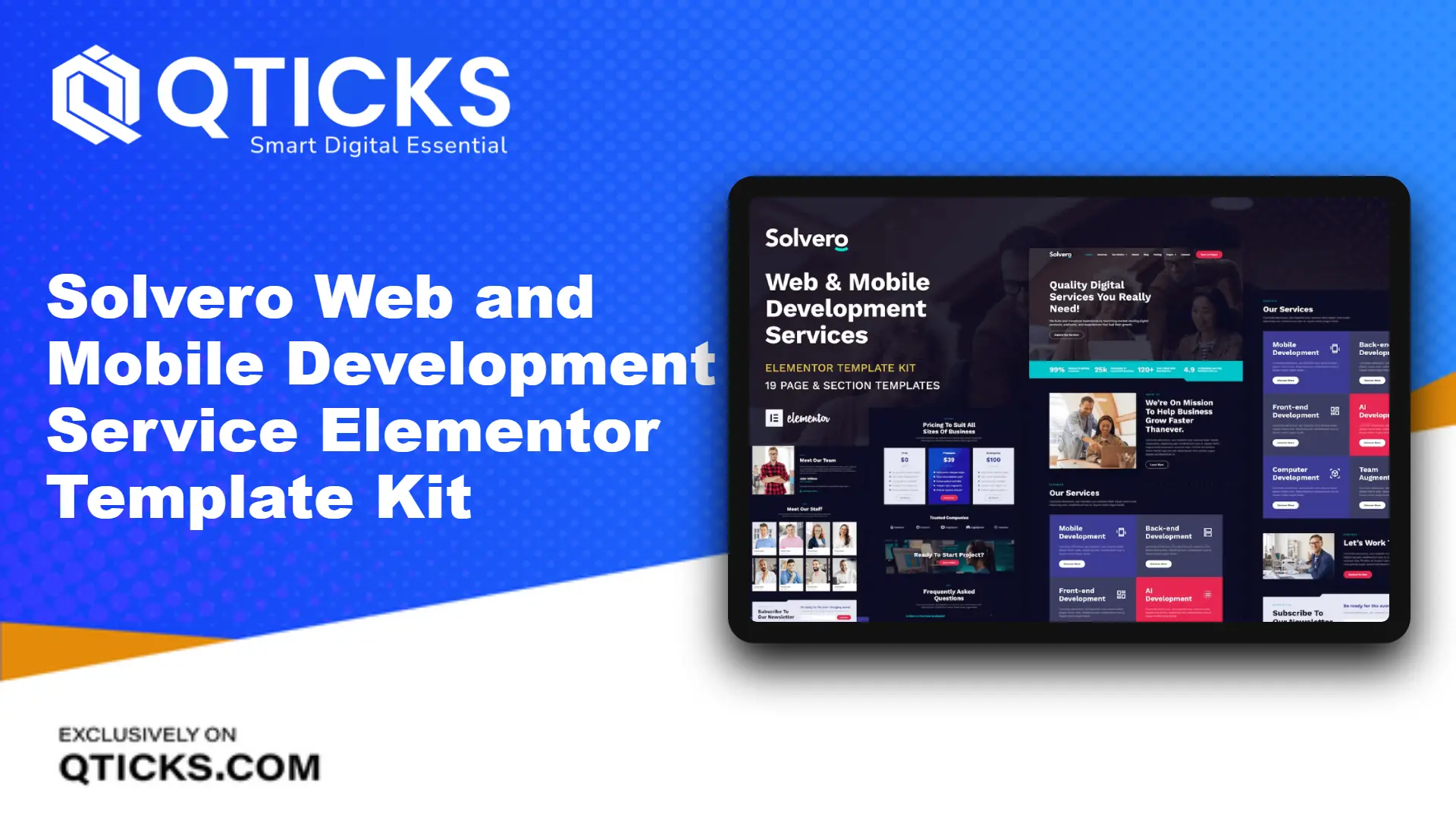 1395-Solvero – Web and Mobile Development Service Elementor Template Kit Solvero – Web and Mobile Development Service Elementor Template Kit - Image 1