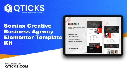 Sominx – Creative Business Agency Elementor Template Kit