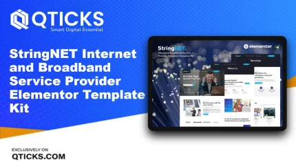 StringNET – Internet and Broadband Service Provider Elementor Template Kit