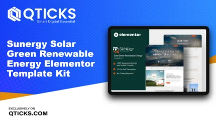 Sunergy – Solar Green Renewable Energy Elementor Template Kit
