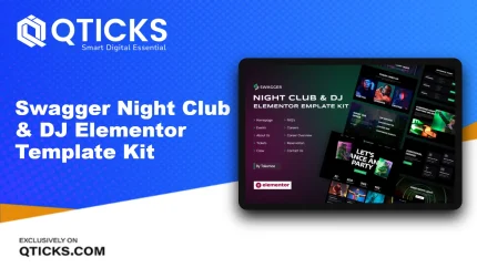 Swagger – Night Club & DJ Elementor Template Kit