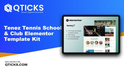 Tenez – Tennis School & Club Elementor Template Kit