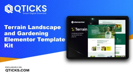 Terrain – Landscape and Gardening Elementor Template Kit