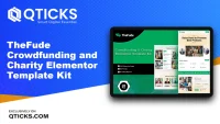 TheFude – Crowdfunding and Charity Elementor Template Kit