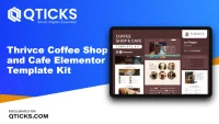 Thrivce – Coffee Shop and Cafe Elementor Template Kit