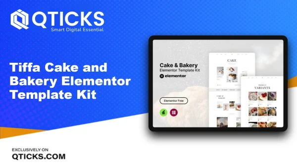 Tiffa – Cake and Bakery Elementor Template Kit