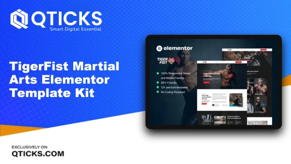 TigerFist – Martial Arts Elementor Template Kit