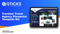 Traveino – Travel Agency Elementor Template Kit