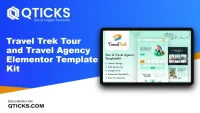 Travel Trek – Tour and Travel Agency Elementor Template Kit