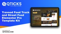 Travood – Food Truck and Street Food Elementor Pro Template Kit