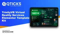 TrinityVR – Virtual Reality Services Elementor Template Kit