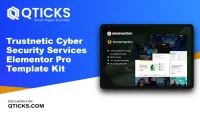 Trustnetic – Cyber Security Services Elementor Pro Template Kit