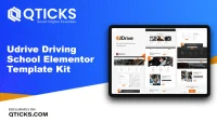 Udrive – Driving School Elementor Template Kit