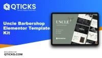 Uncle – Barbershop Elementor Template Kit