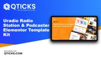 Uradio – Radio Station & Podcaster Elementor Template Kit