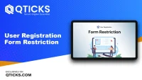 User Registration Form Restriction