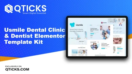 Usmile – Dental Clinic & Dentist Elementor Template Kit